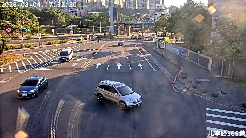 基隆市道路 北寧路 369巷 距離321公尺